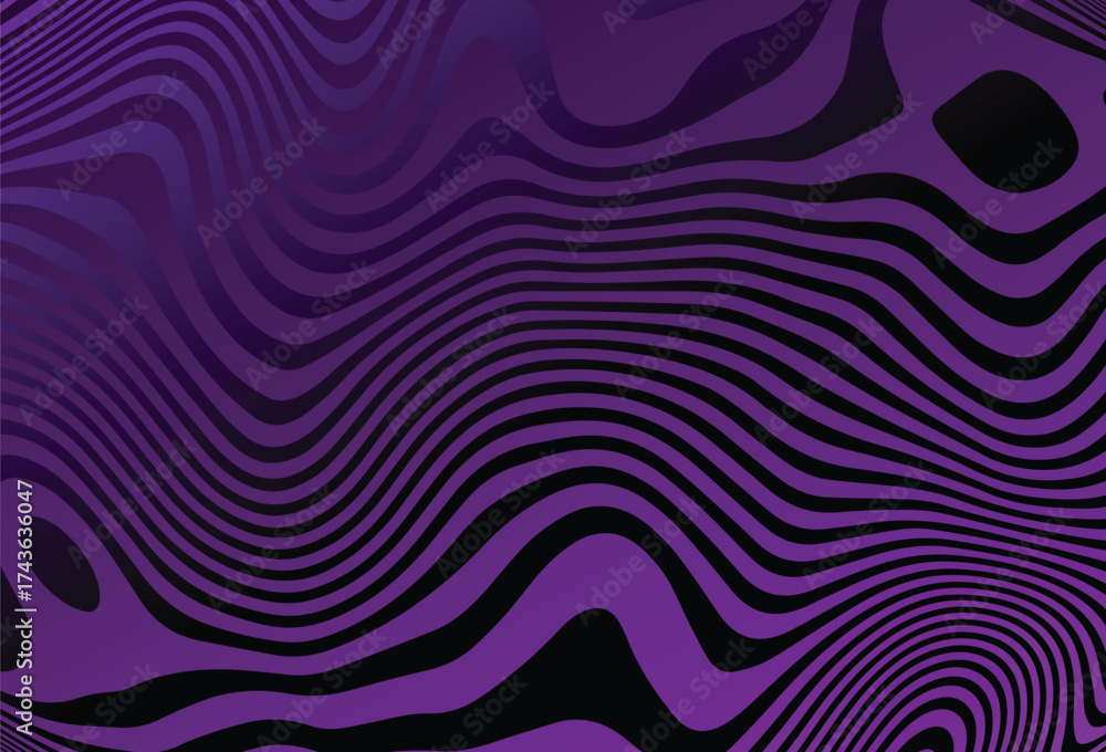 Fototapeta premium Abstract purple background vector illustration