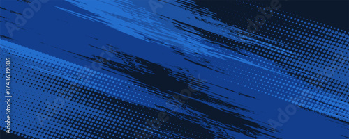 blue color pattern gradient grunge texture background.