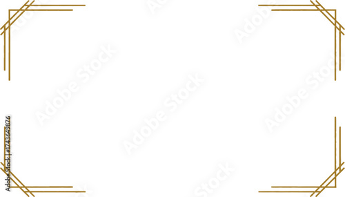 Download golden frame vector luxury border design template free aditable
