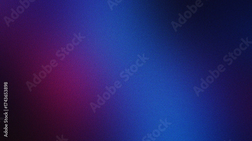 Dark Blue and Magenta Gradient Background – Soft Abstract Light Texture with Neon Glow for Modern Design, Digital Art, Wallpaper, and Web Interface