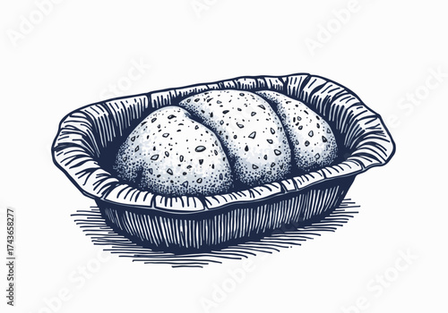 Baked potatoes in foil nestled in a rustic tray, showcasing their textured skin and warm, inviting appearance, perfect for winter comfort food concept