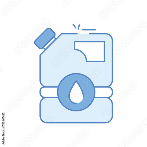 Oil Barrel Icon vector