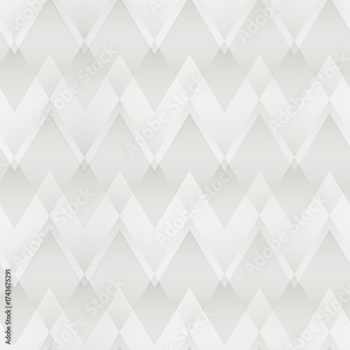 White zigzag seamless pattern
