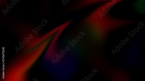 Dark Abstract Gradient Background – Smooth Red and Blue Light Flow on Black, Modern Energy Wave Texture for Technology Design, Motion Graphics, and Futuristic Digital Art