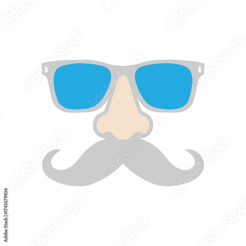Disguise Set with Glasses, Nose and Mustache