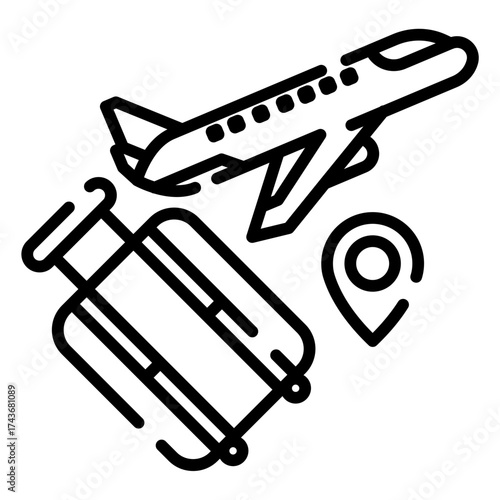Flight service icon