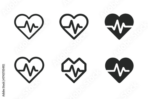 Fitness Tracker Logos. A close-up of a fitness tracker or smartwatch showing workout stats. Set Logo of A close-up of a fitness tracker or smartwatch showing
