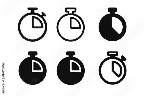 Smartwatch Workout Logos. A close-up of a fitness tracker or smartwatch showing workout stats. Set Logo of A close-up of a fitness tracker or smartwatch