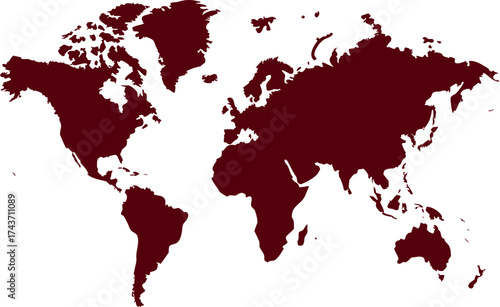 Antique style world map symbolizing global interconnectedness and exploration in a vintage color palette on a crisp background.