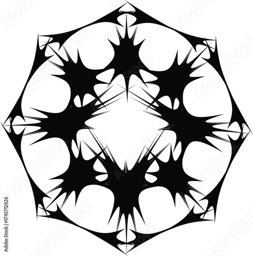  a mandala, a symbolic diagram used in various Asian cultures, particularly in Hinduism and Buddhism. 
