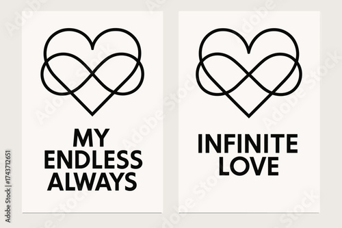 Graphic Bauhaus Banners. Intimacy. Two vertical A6 banners with safe margins, centered composition, no elements touching edges, bauhaus style, black and white,