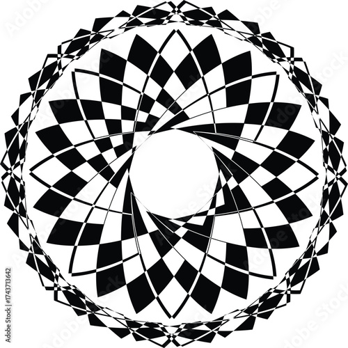  a mandala, a symbolic diagram used in various Asian cultures, particularly in Hinduism and Buddhism. 