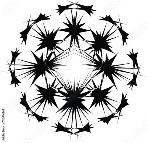  a mandala, a symbolic diagram used in various Asian cultures, particularly in Hinduism and Buddhism. 