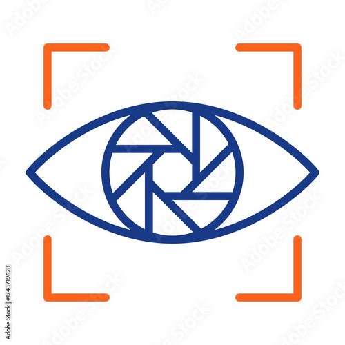Aperture Color Vector Icon