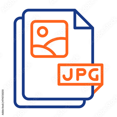 Jpg File Color Vector Icon