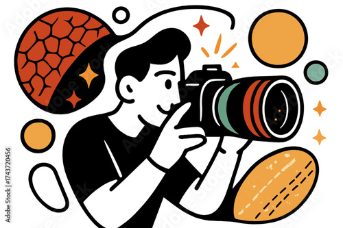 Elegant Abstract Luxury. Luxury detail shot. A macro camera lens focusing on glowing textures of leather and gold, abstract floating circles and sparks