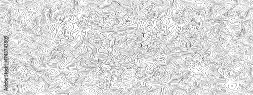 Topographic contour lines abstract vector background perfect for cartography and mapping pr