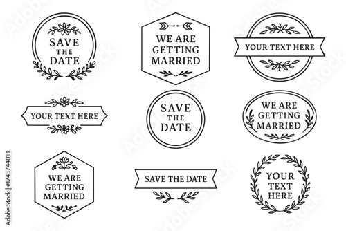 Calligraphic Design Elements
