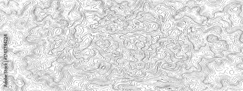 Abstract topographic map background contour lines pattern for geographic design