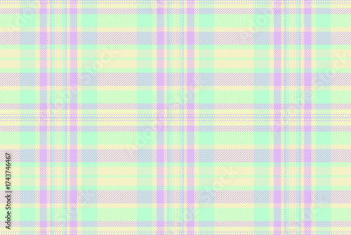 Picture pattern fabric tartan, track texture seamless check. 70s textile background vector plaid in light and blanched almond colors.