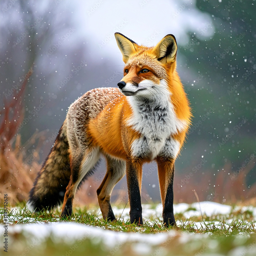 Fototapeta premium Red fox