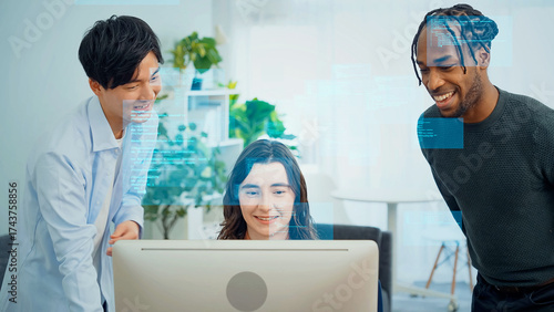 Принти на полотні dx, digital, programming, programmer, engineer, system, development, software, g