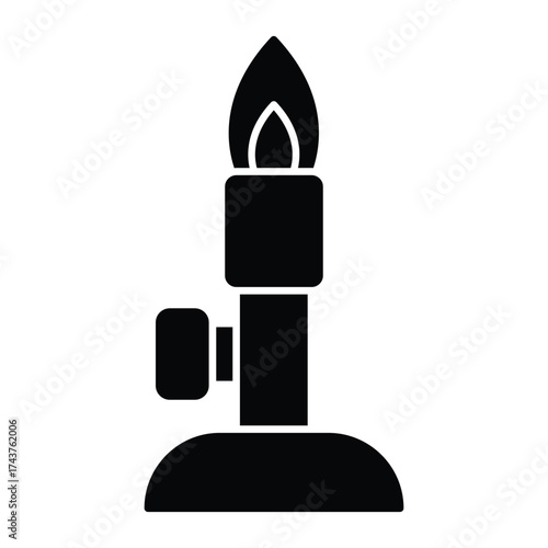 Burning Vector icon which can easily modify or edit