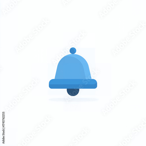 Alert Bell Symbol for App and Interface Design