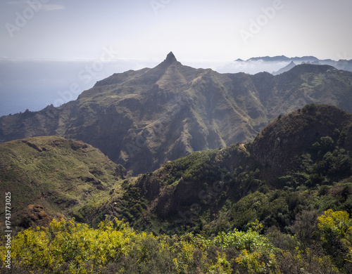 Exploring Taborno Peak Amidst the Stunning Anaga Mountains in Tenerife