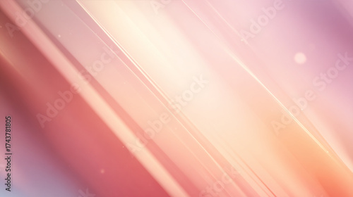 Soft pink and orange light leaks flowing diagonally, dreamy cinematic tone, smooth gradient transitions, perfect for romantic footage overlays