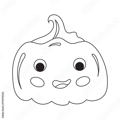 Happy Cartoon Dumpling With Blushing Cheeks And Smile, A Cute Food Character Illustration For Kids
