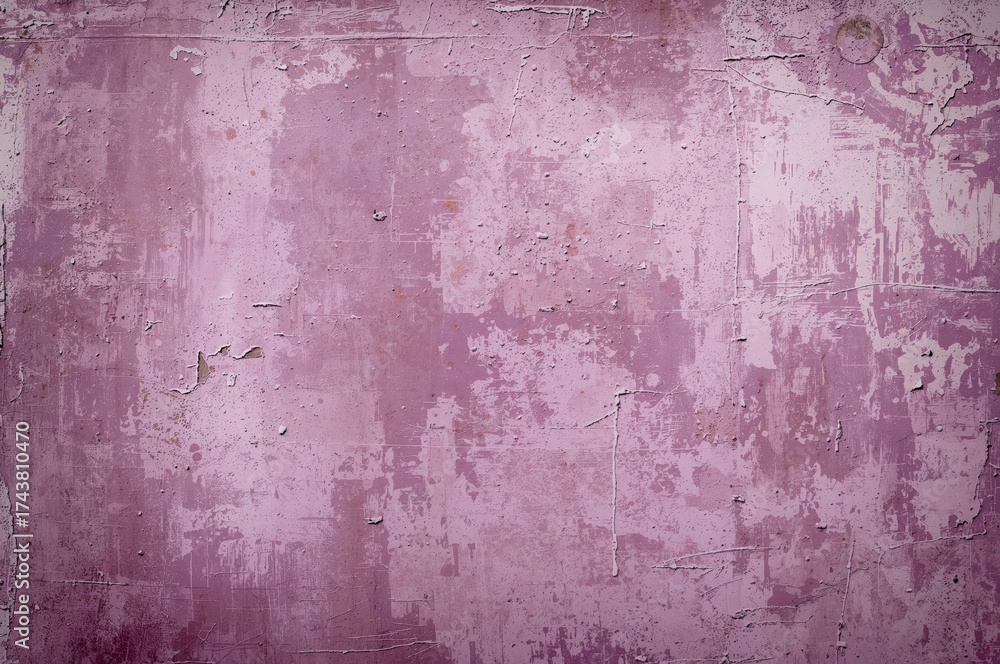 Fototapeta premium Grungy textured backdrop in pastel mauve shade