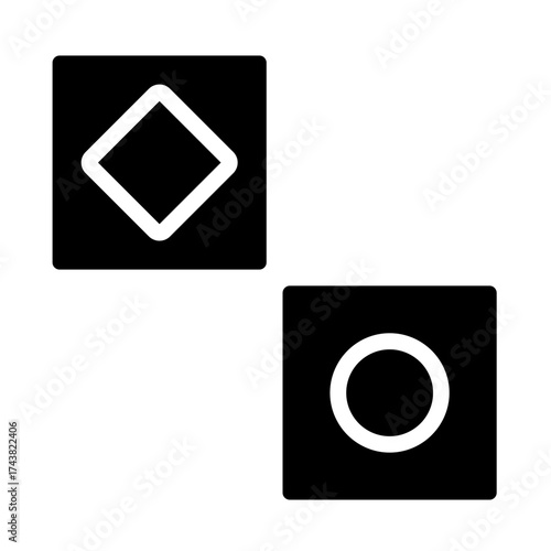 Building blocks icon design