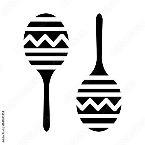 maracas icon design