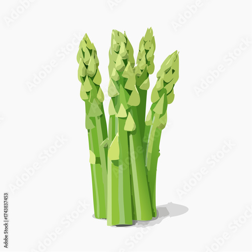 Grüner Spargel