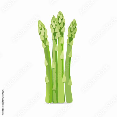 Grüner Spargel