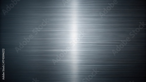 Dark grey gradient background with metallic silver hue and subtle texture