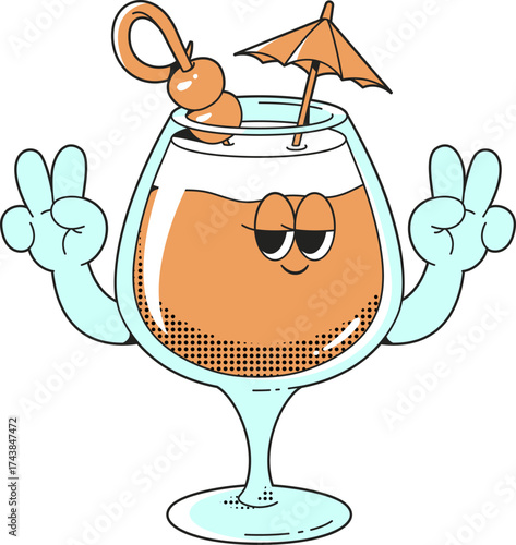 Cocoa Glass Mascot