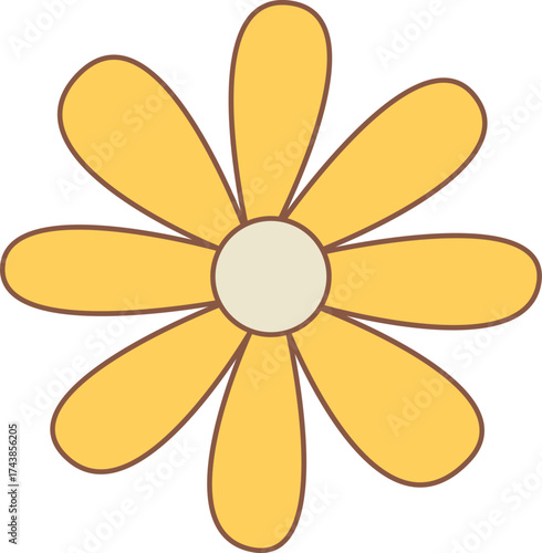 Doodle Daisy Flower