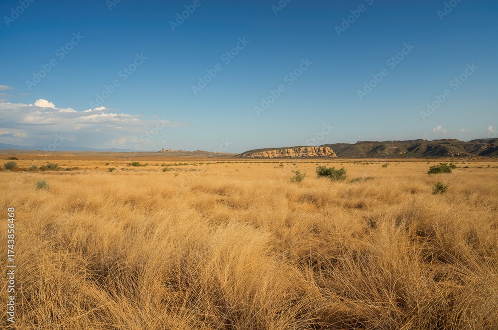 Fototapeta premium Route through the countryside