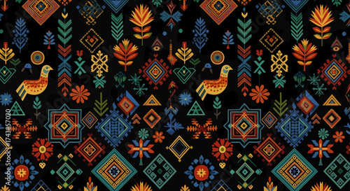 Traditional classroom scene rustic wooden desk, old books, quill, pencils, and antique clock, against a green chalkboard, evoking timeless education