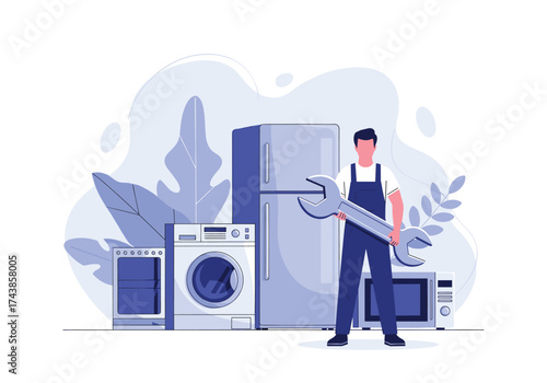 Professional appliance repair services for your home.