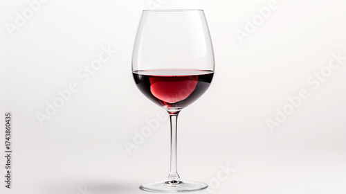 Wine Glass White Background Ultra