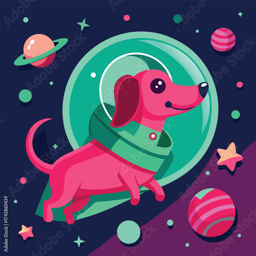 Astronaut Dachshund