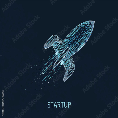 Digital Rocket Launch Startup and Innovation