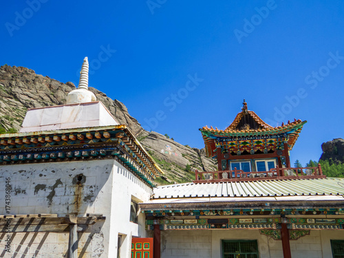 Wallpaper Mural Aryapal Buddhist Temple, Gorkhi Terelj National Park, Mongolia Torontodigital.ca