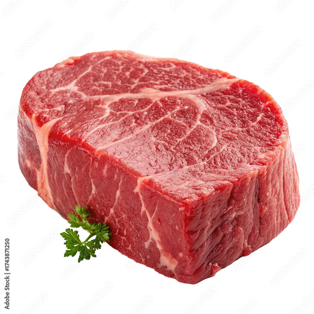 Obraz premium Fresh Beef with png file