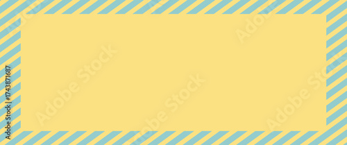 Striped background with vertical straight light blue and yellow stripes,vector