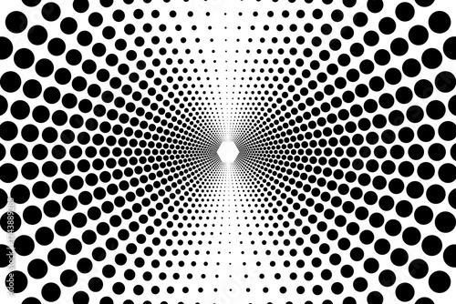 Retro Pop Art Halftone Dots Texture Overlay Comic Style Background	
