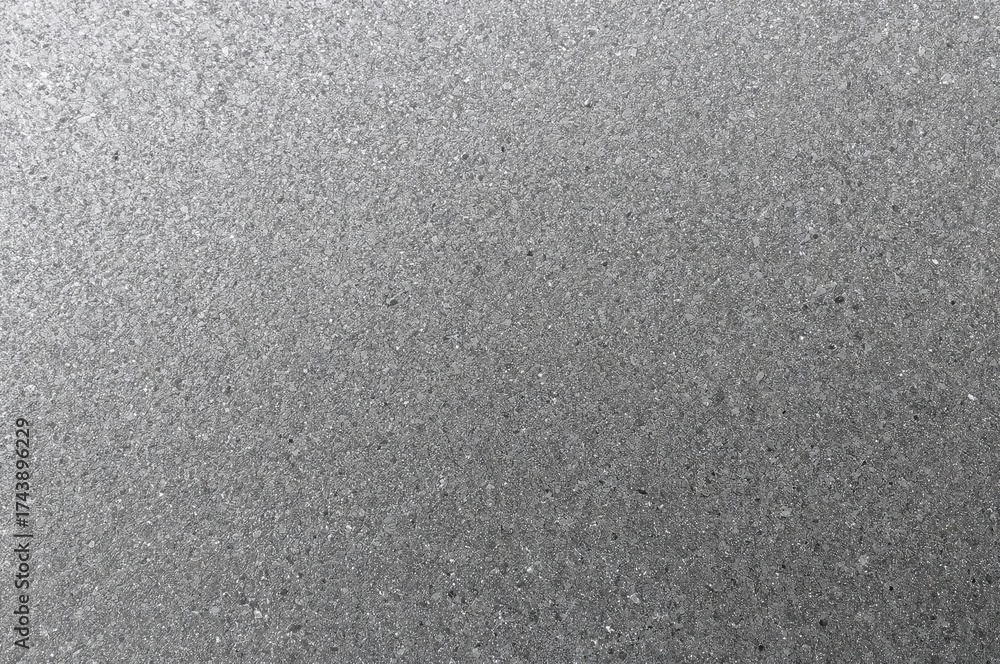 Obraz premium Aluminum surface treated with sandblasting, gray metallic backdrop